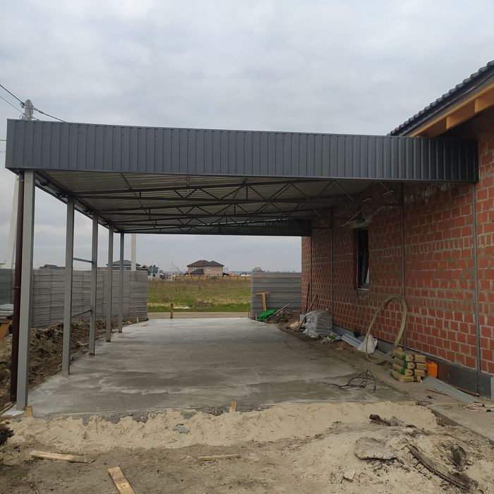 Изготовление и монтаж навесов, Ворота Заборы Паркани | ЛУЧШАЯ ЦЕНА