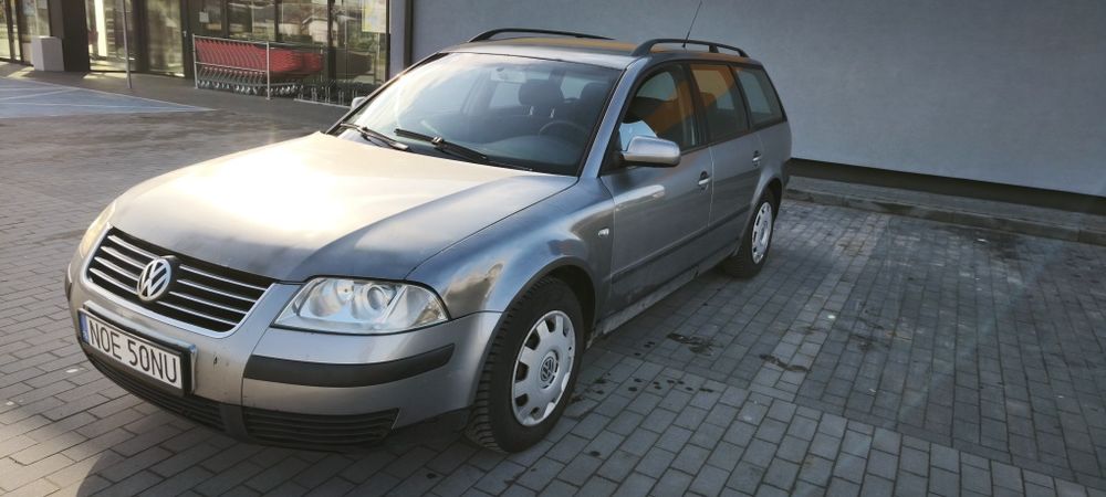 VW Passat B5 FL 1.9 TDI 101KM • 2003r • Sprawny • Klima • Hak