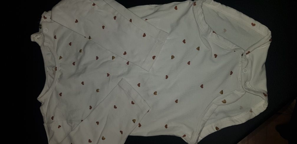 Komplet dziewczęcy spódniczka + body smyk 92