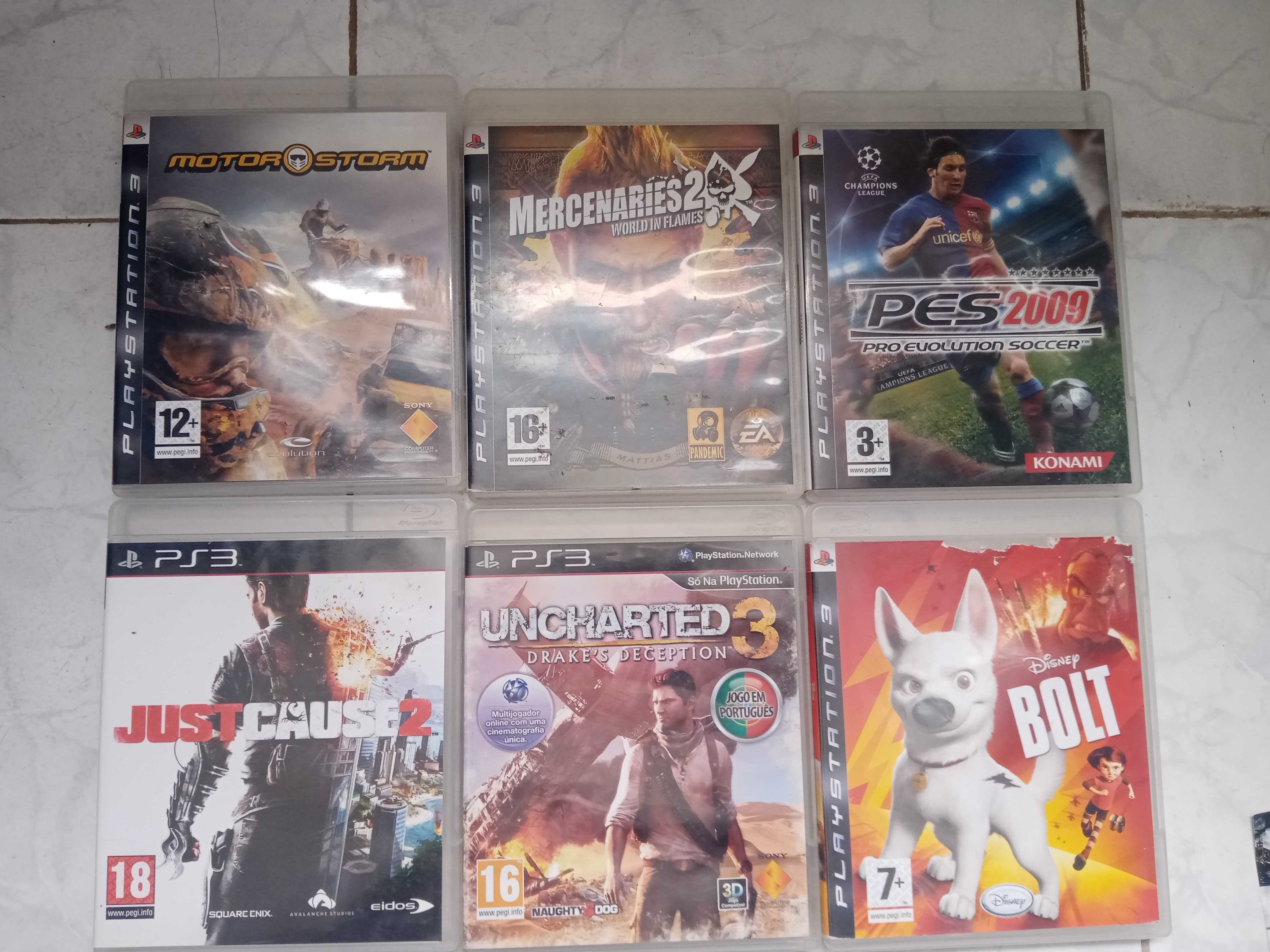 Varios Jogos Originais PS3