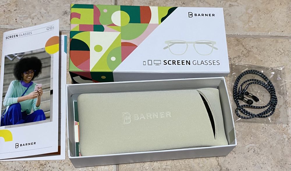 Oculos Barner Screen Glasses novos