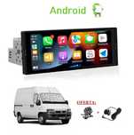 Rádio 1DIN FIAT Ducato • Peugeot Boxer • Citroen Jumper • Android