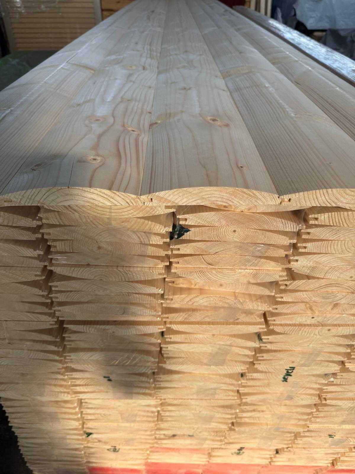 Deska elewacyjna Półbal, boazeria,podbitka świerk KL.AB 21x146 BRUTTO!
