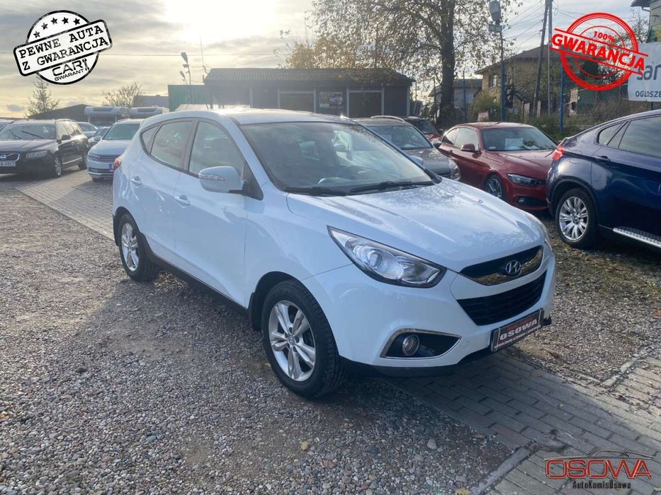 Hyundai ix35 2.0i Benz.163KM pół skóry klimatronik śliczny zdany serwisowany 1.r.gw