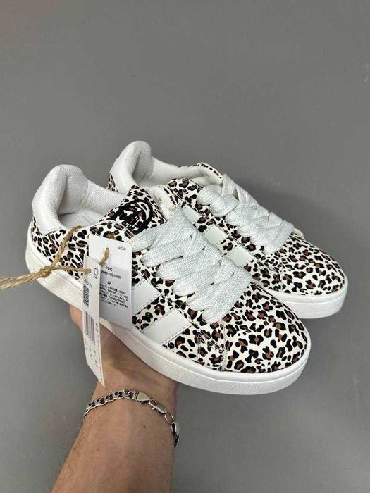 Кросівки Adidas Campus 00s Cream Leopard premium