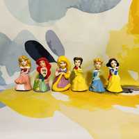 Колекція оригінальних гумових фігурок / набір іграшок disney princess