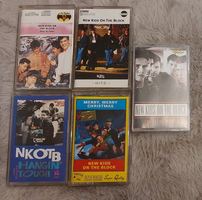 New Kids On The Block - 5 kaset magnetofonowych