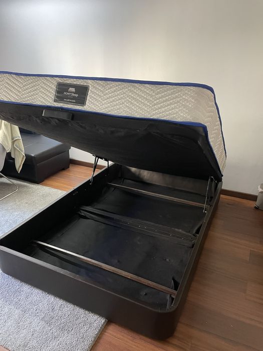 Cama sommier com entrega e montagem incluida