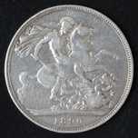 монета 1 крона 1821,1890 года,оригинал