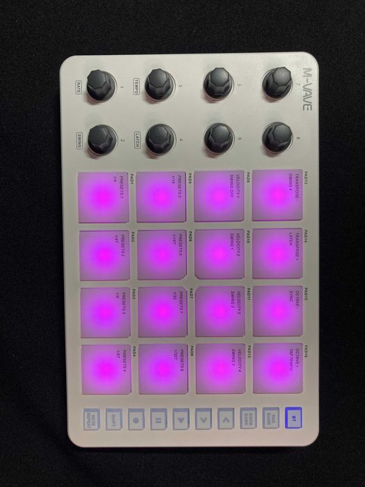 M-VAVE SMC Pad MIDI DAW Bluetooth контроллер (аналог Maschine Mikro)