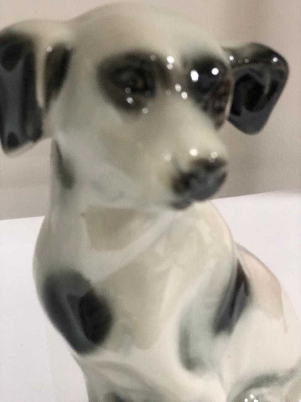 Собака вінтажна фарфорова фігурка Brazil 4213