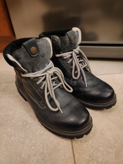 Trzewiki męskie Lasocki skórzane