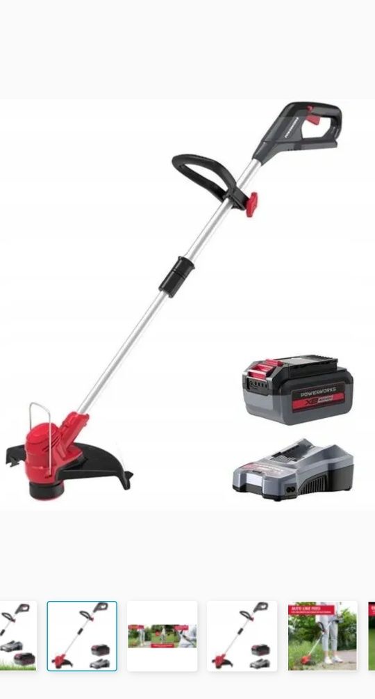 Podkaszarka do trawy akumulatorowa  firmowa Powerworks  30cm