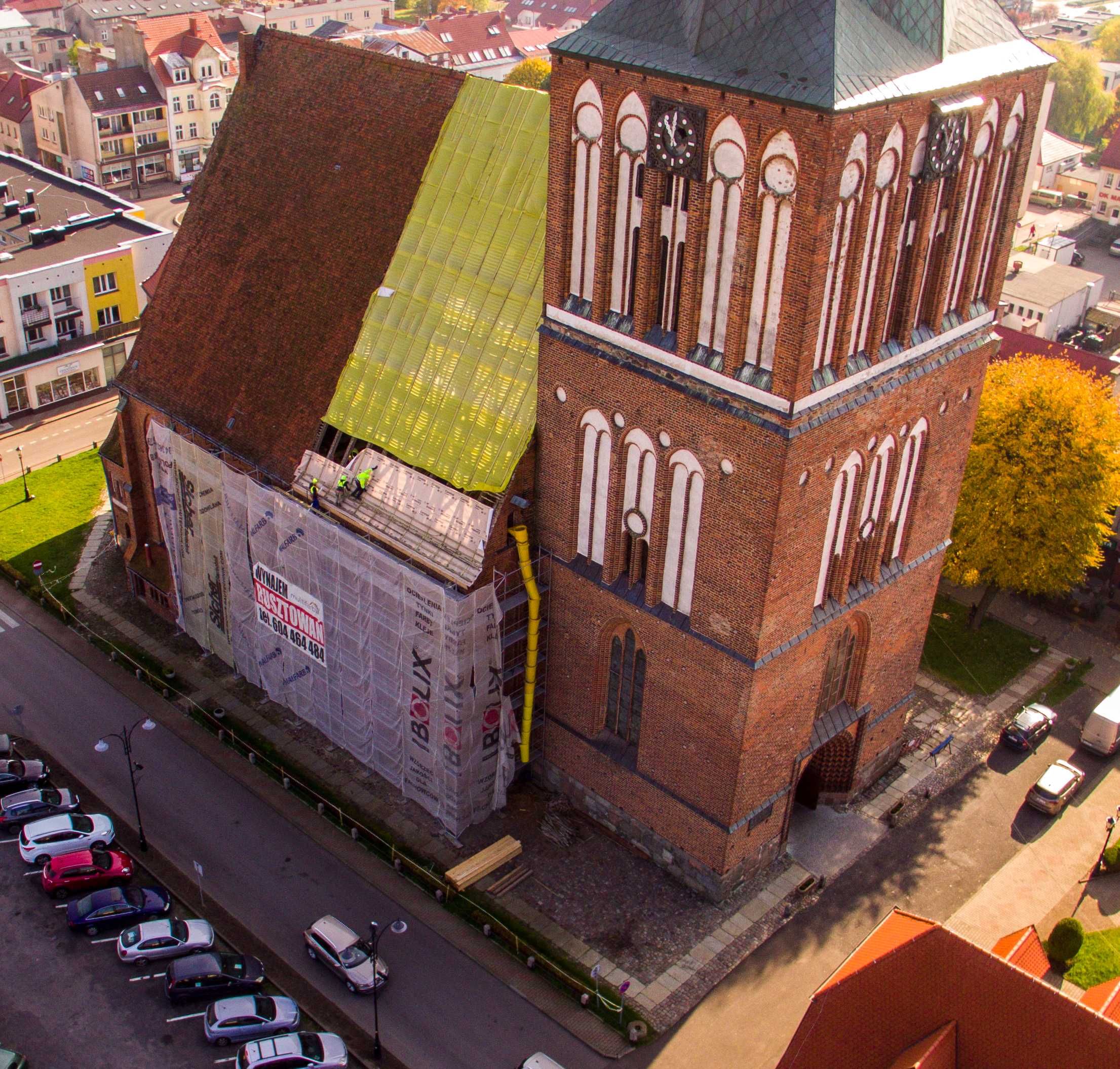 Rusztowania fasadowe wynajem, montaż