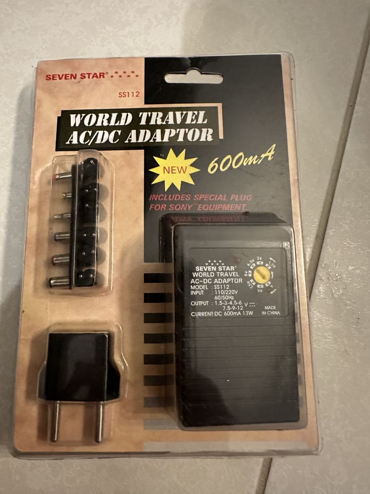 Adapter do prądu, zestaw