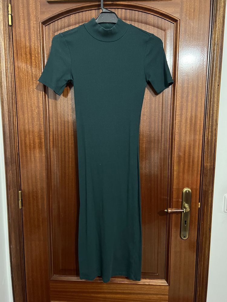 Vestido malha zara S