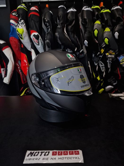 Kask AGV SPORTMODULAR OVERLAY Matt Double Grey 'XL !Sklep! !Promocja!