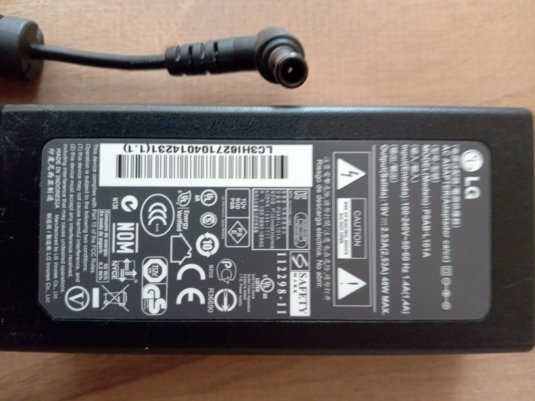 Блок живлення  LG PSAB-L101A, 19V, 2.53A