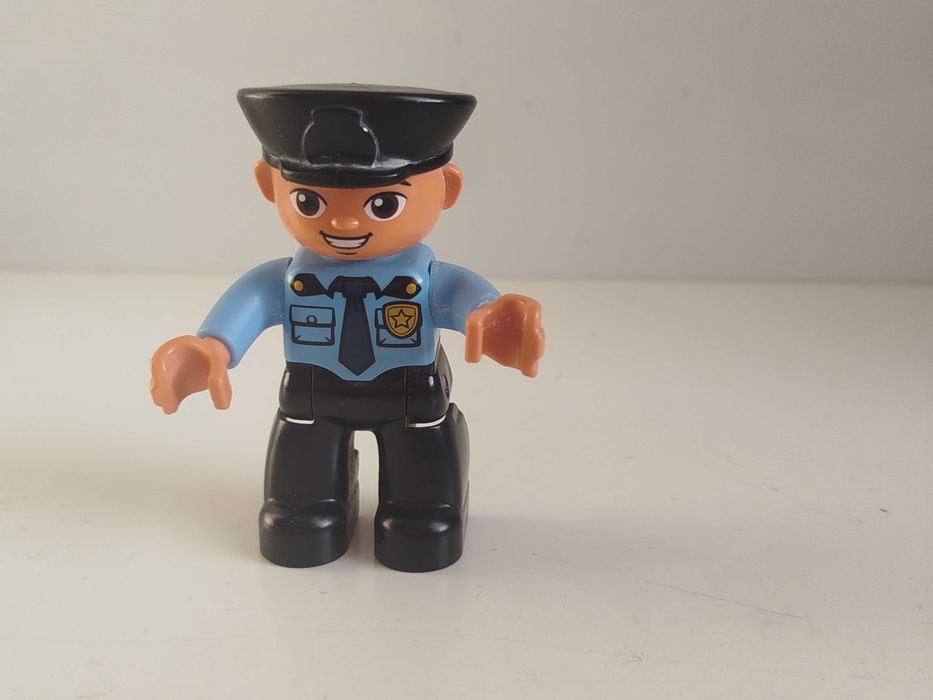 Lego Duplo - figurka, ludzik, mężczyzna, policjant
