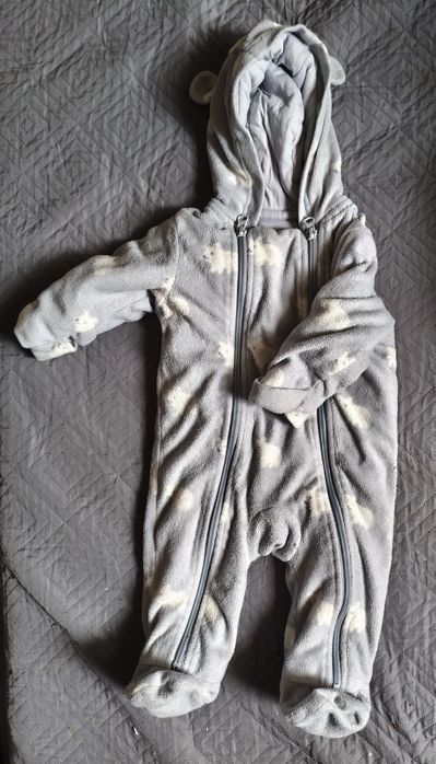 Polarowy ciepły kombinezon r. 68