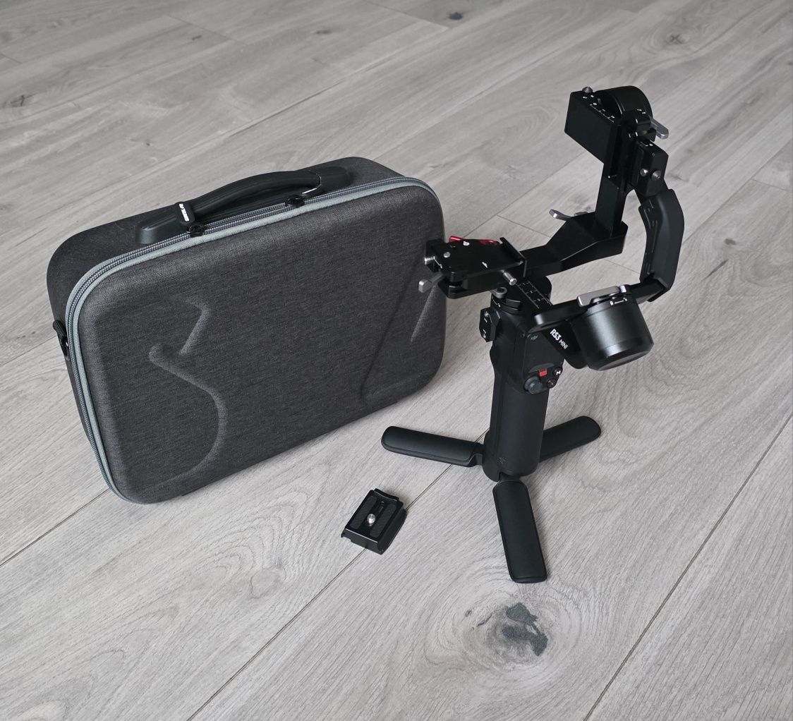 Gimball  RS3 MINI stabilizator + walizka jak nowy