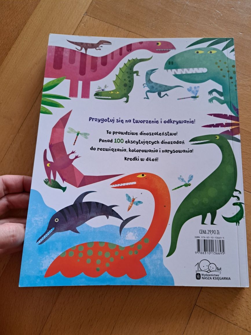 Nowa ksiazka Absolutnie fantastyczne dinozabawy+ ksiazka GRATIS