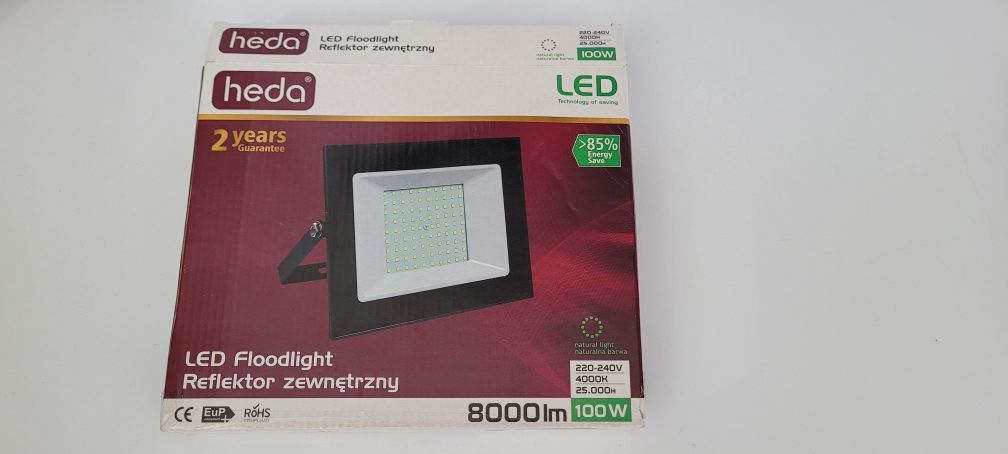 Naświetlacz reflektor zewnętrzny lampa led 100W