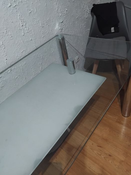 Stół szklany 80x140