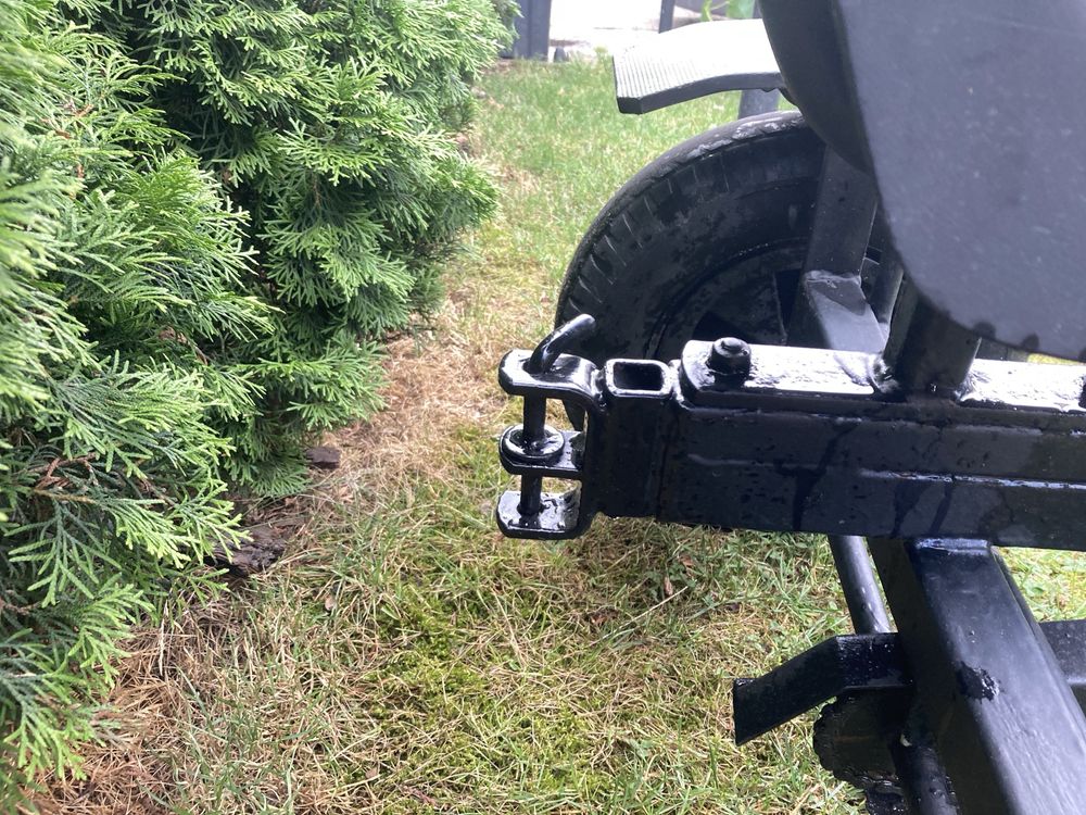 gokart bez jednej opony i błotnika