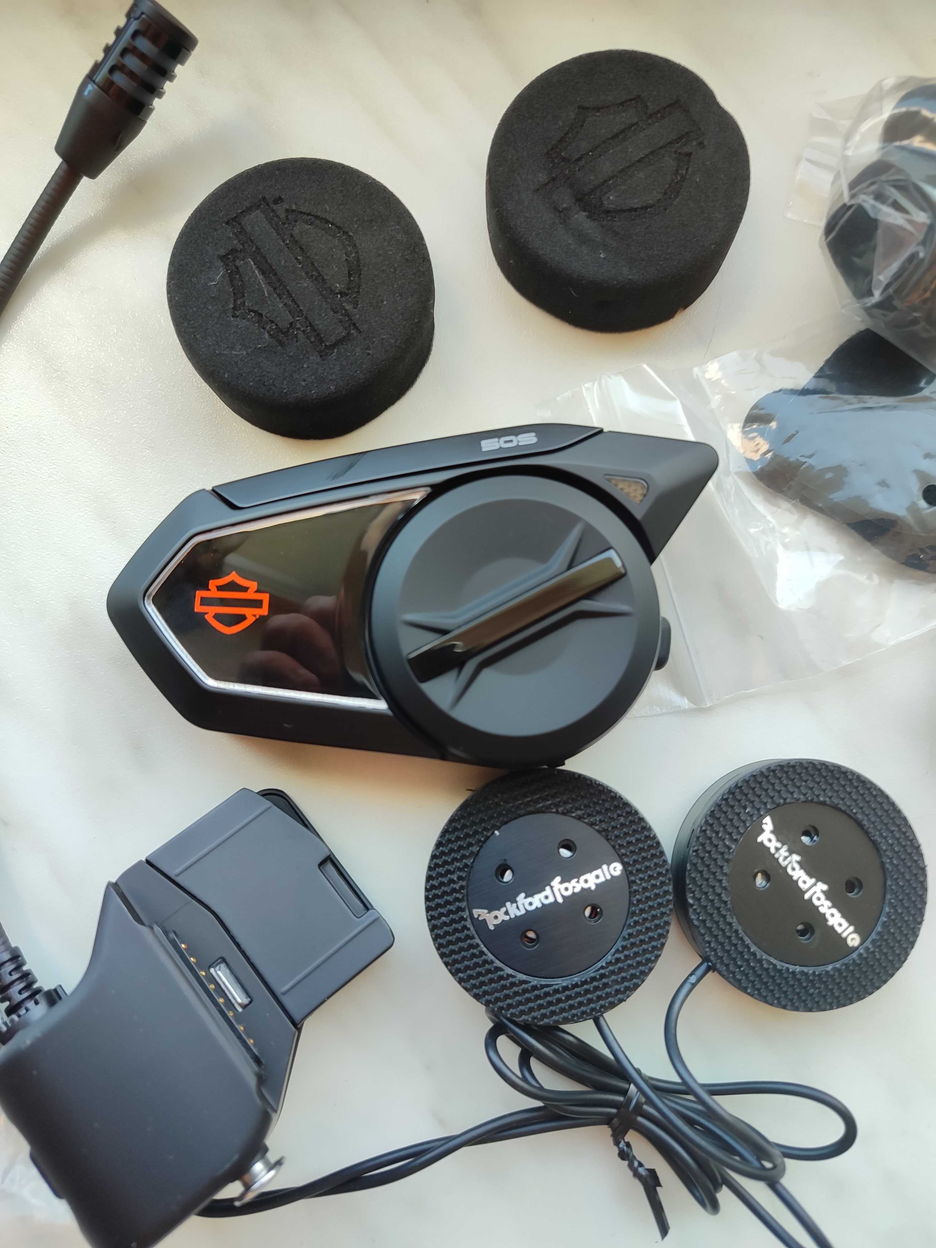 Мото гарнітура sena 50s Harley Davidson з акустикою Rockford Fosgate