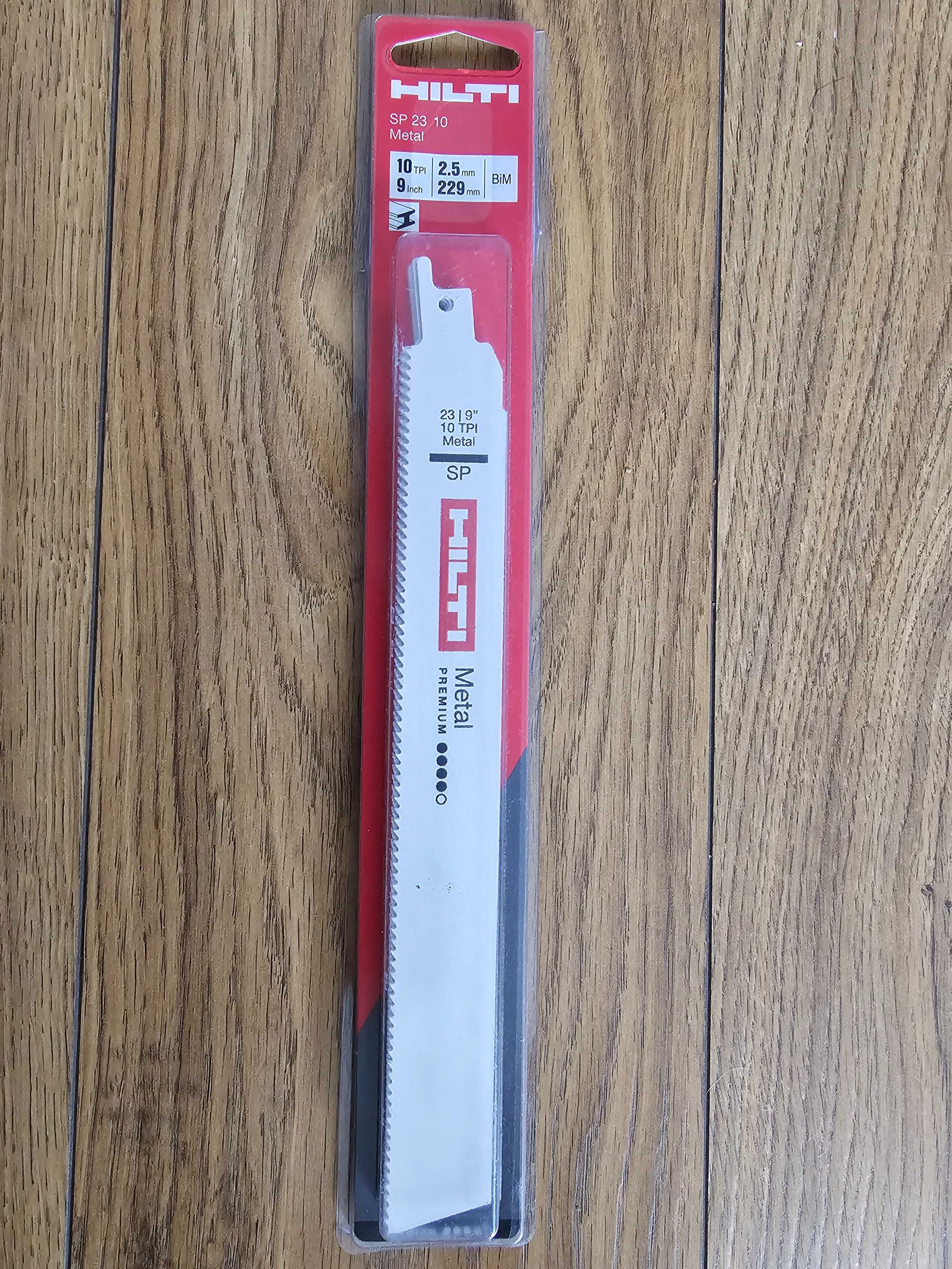 Brzeszczoty, noże do piły szablastej Hilti Sp23 10 Metal