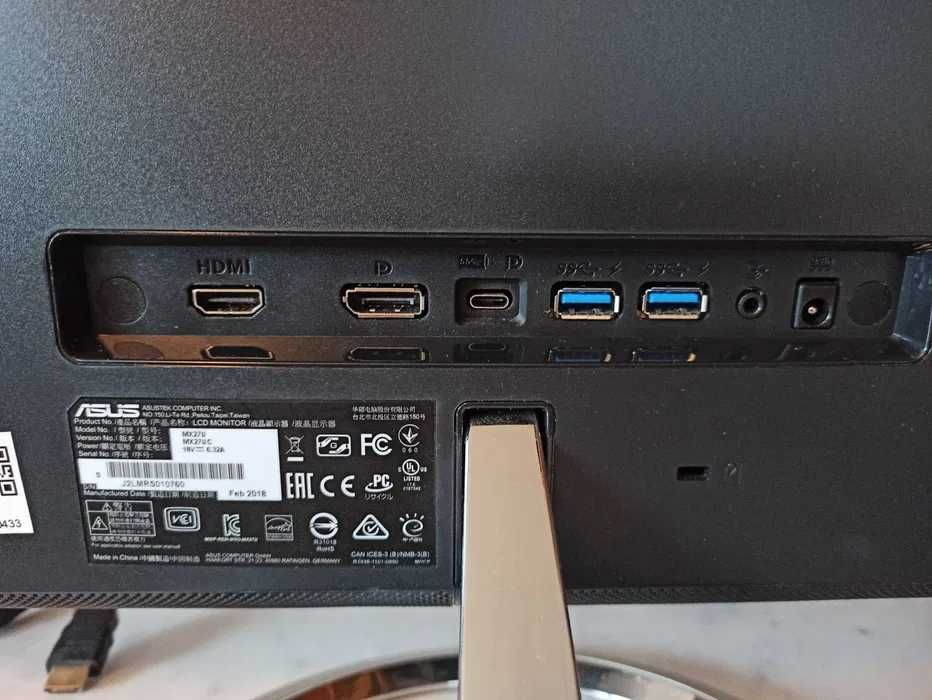 Monitor ASUS MX27U 4K USB-C
