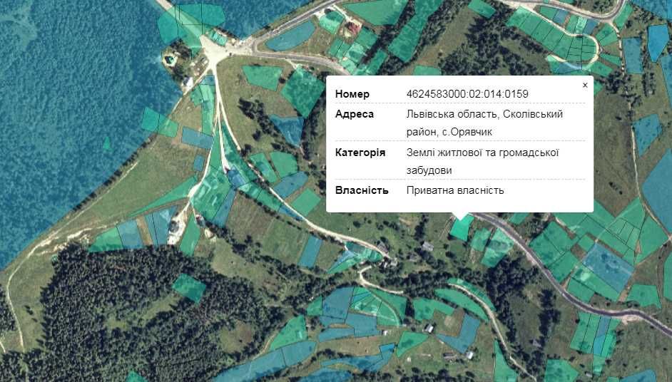 Продається земельна ділянка с.Орявчик
