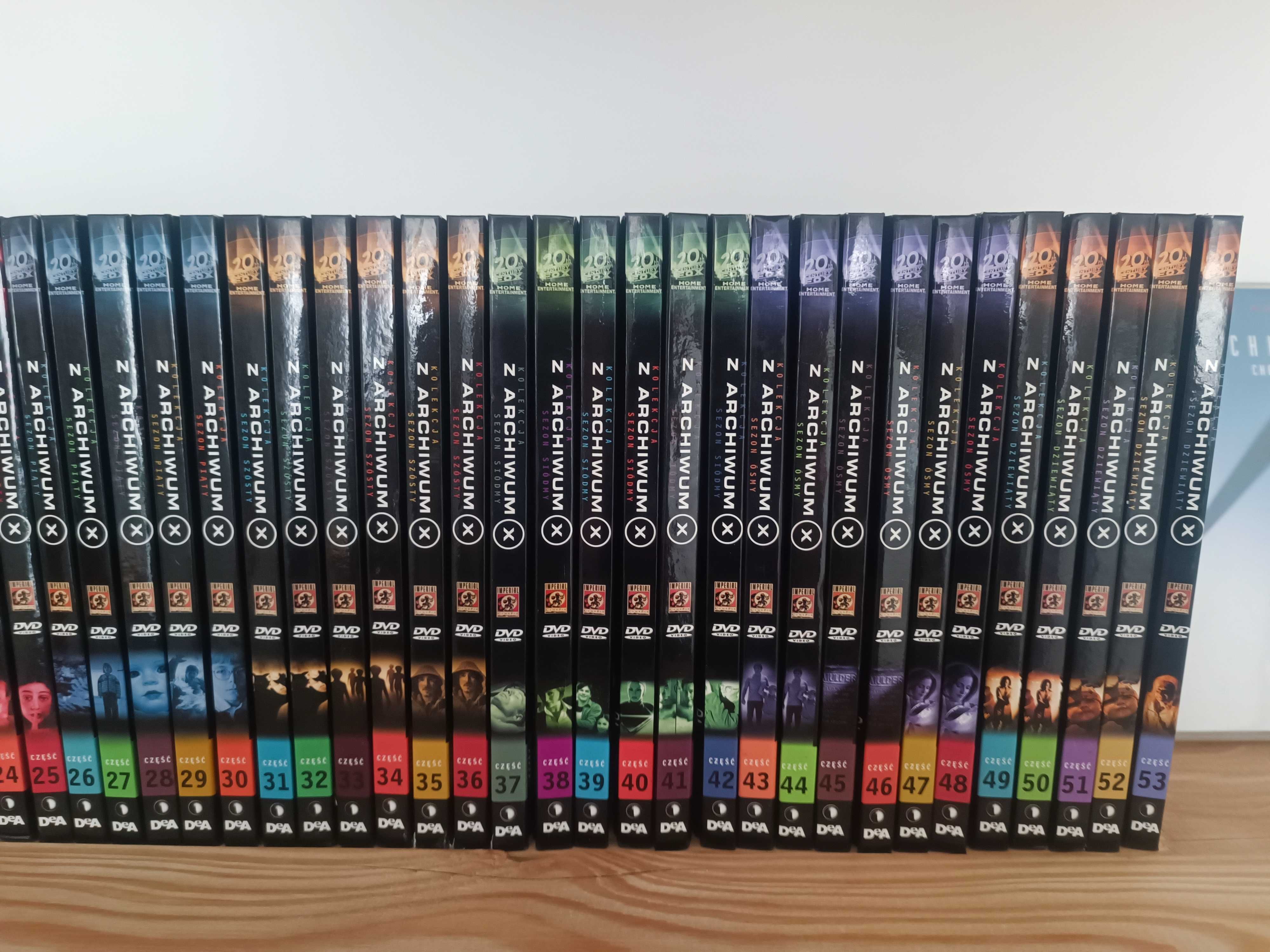 Z ARCHIWUM X serial pełna kolekcja 53 dvd [9 sezonów] + film