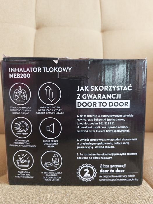 Inhalator tłokowy