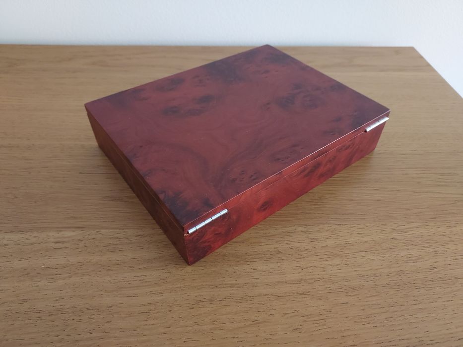 Caixa de madeira com Sommelier Orient Express