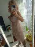 Sukienka tiulowa falbanki firmy Angie roz S