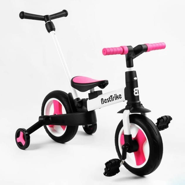 Дитячий велосипед-трансформер Best Trike з батьківською ручкою