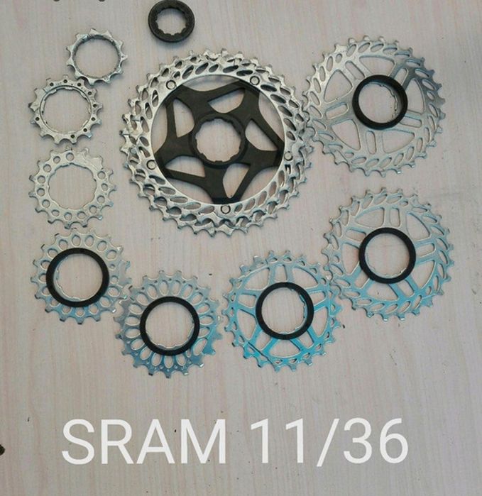 J-bikes bicicletas Cassetes e peças Shimano Deore/XT/XTR/Sram/Sunrace.