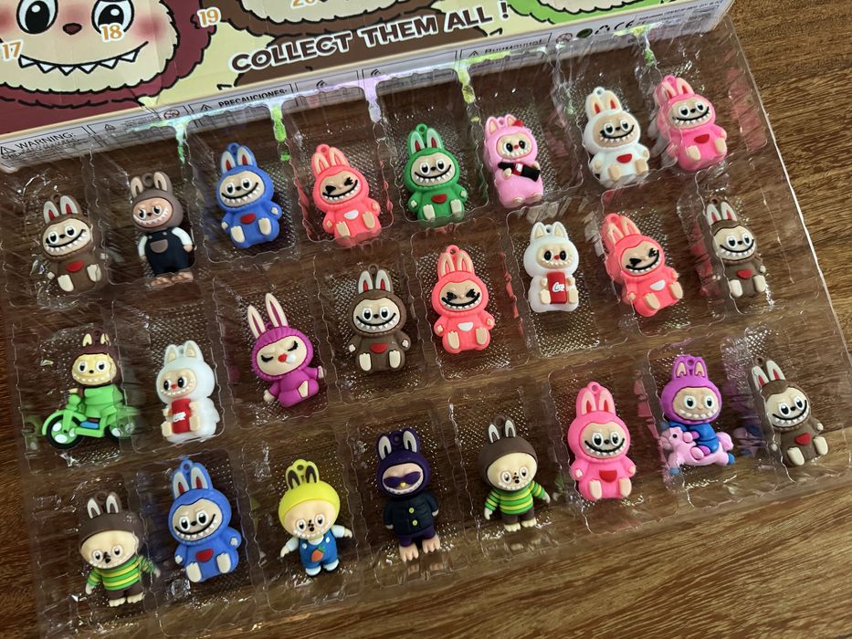 Kalendarz adwentowy labubu 24 figurki