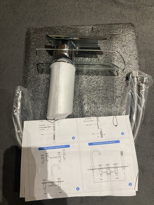 Bateria umywalkowa nowa