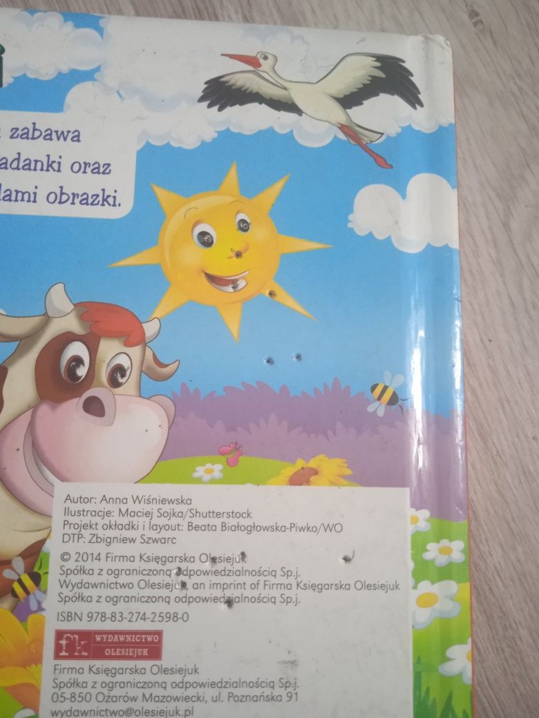 Książeczka z puzzlami na wsi