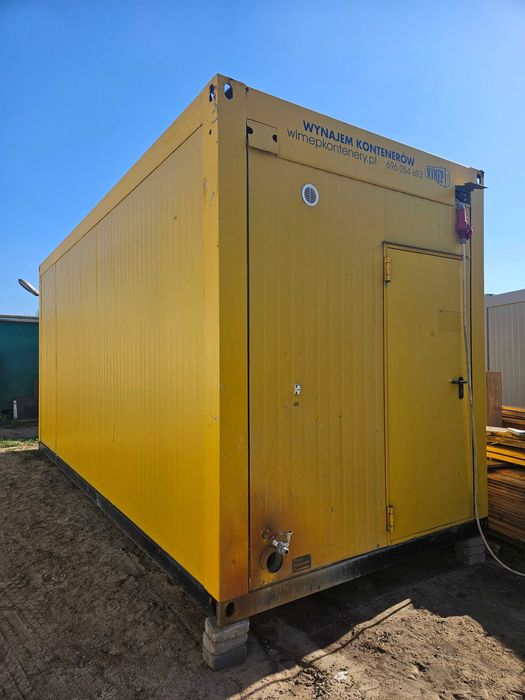 Wynajmę Kontener Biurowy z łazienką [Od reki!]