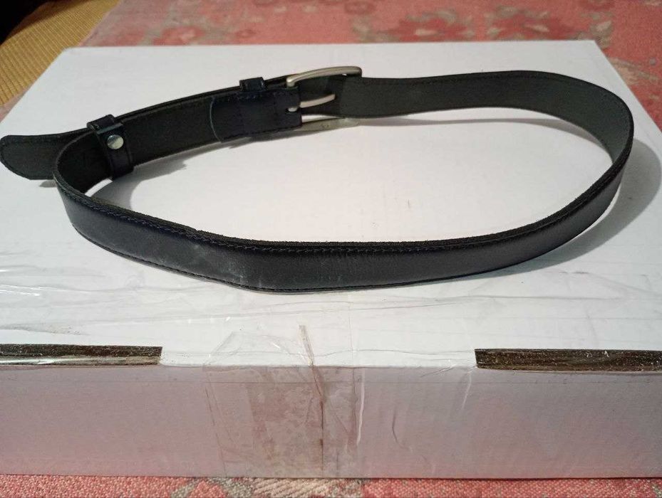 Продам Ремінь З Карабіном Натуральна Шкіра 88 см