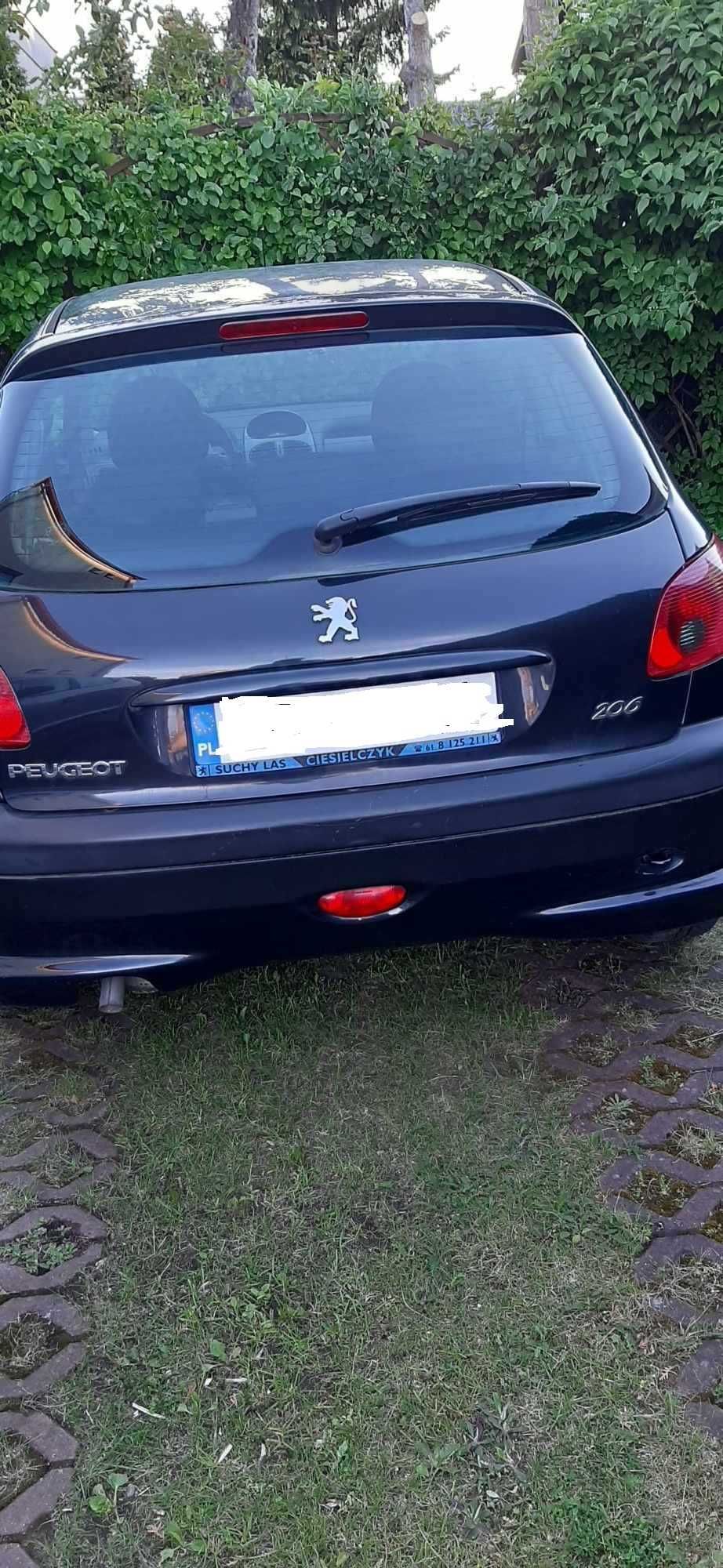 Peugeot 206 pierwszy właściciel, garażowany