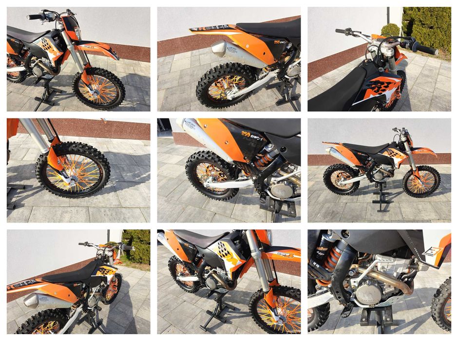 KTM EXC-F 250, 2009 r. DOKUMENTY, transport, raty na oświadczenie!