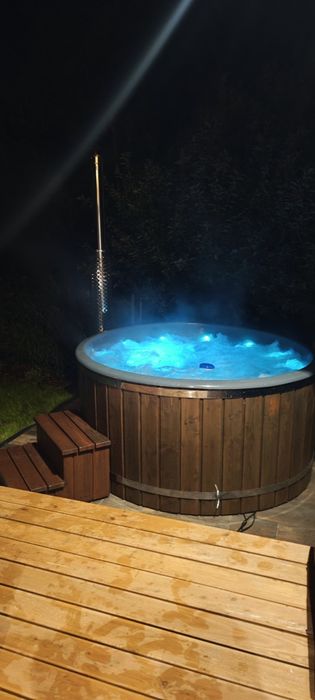JakuBOSKO domki letniskowe nad jeziorem SAUNA BALIA