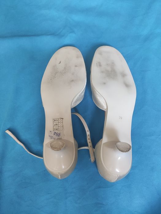 Buty na obcasach ślubne