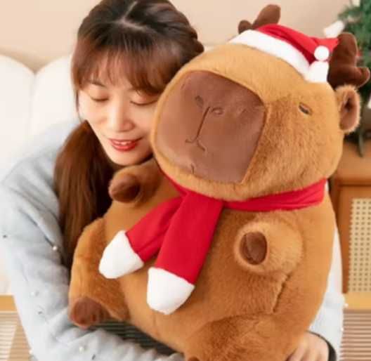 Іграшка-новорічна. Капібара. Велика .30см. ЯКІСТЬ.