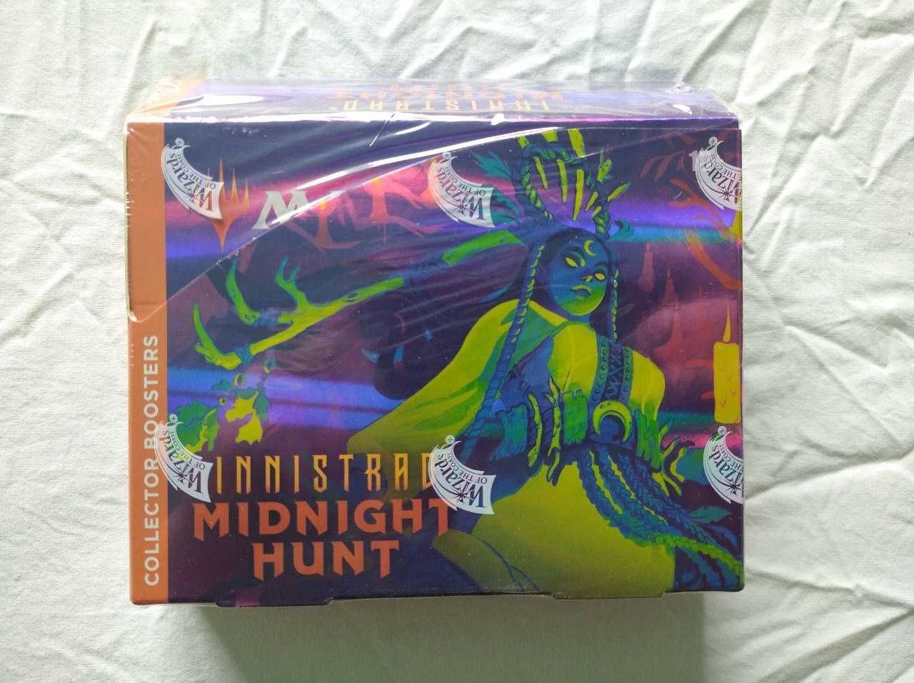MTG Midnight Hunt Collector Booster Box - nowy w folii kolekcjonerski